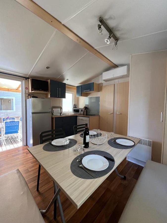 Mobil Home 8 Personnes Camping L'Elysee Vagues Oceanes Le Grau-du-Roi Kültér fotó